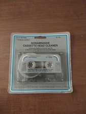 Vintage Realistic NonAbrasive Cassette Head Cleaner 44-11660B Nos