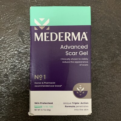 Mederma Advanced Scar Gel - 0.7oz Exp02/2027  #056