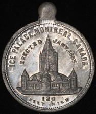 CANADA Quebec Montreal Winter Carnival 1883/1884, Leroux Mule, Charlton EQCC-39