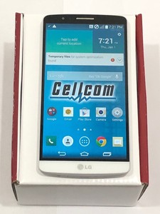 LG G3 32GB 4G LTE GSM Cellcom Android Smartphone White ...