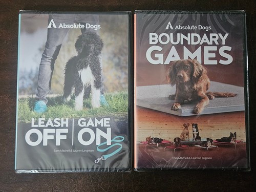 Absolute Dogs DVD x2 Leash Off Game On + Boundary Games NEW SEALED | eBay