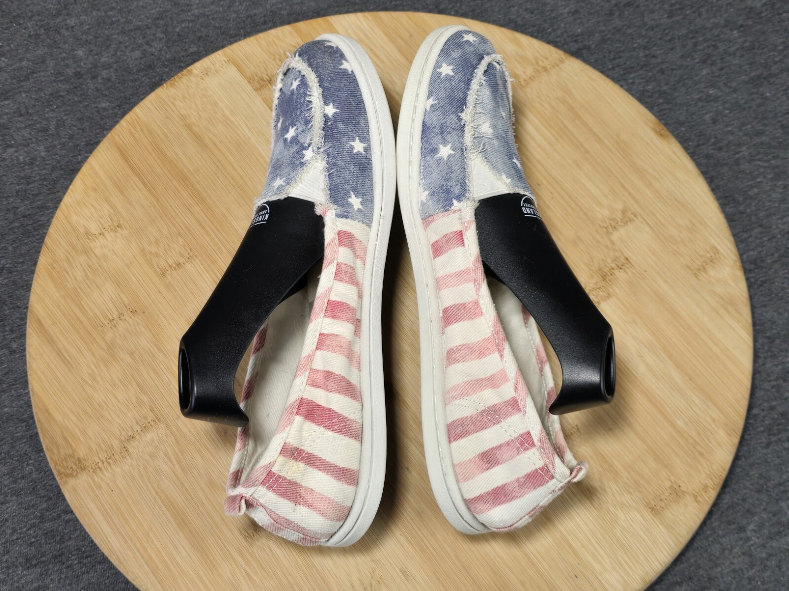 Aeropostale Stars and Stripes Canvas Loafers Women's Size 9 Shoes American Flag