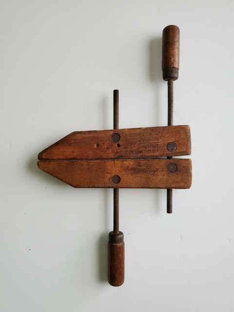 Jorgensen 6 Inch Adjustable Hand Screw Wood Clamp Vintage 