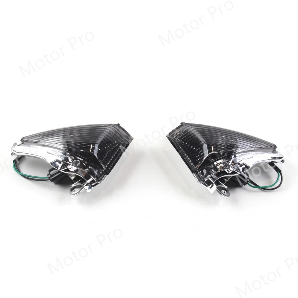 Cubierta de luz de señal de giro delantera para Kawasaki Ninja ZX6R 2005-2010 ZX10R 2006 2007 Foto 3 de 4