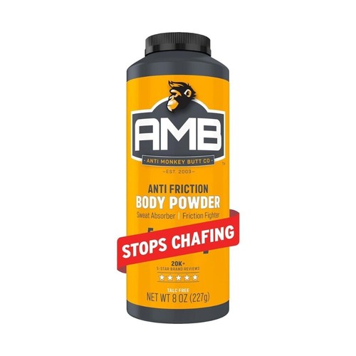 Anti Monkey Butt Body Powder, 8 oz - Talc-Free with Calamine