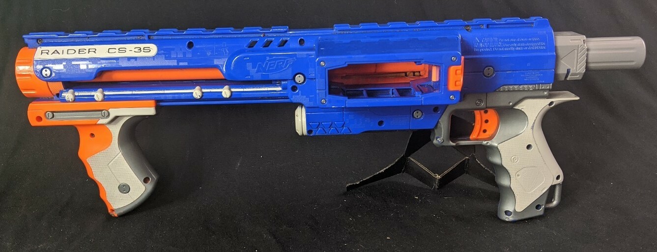 Nerfdards: Review Nerf Raider CS-35