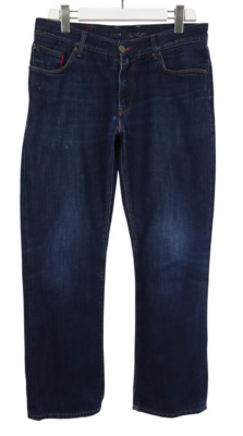 Tommy Hilfiger Mercer Straight Fit Mens Jeans W35/L32 Blue Zip Fly