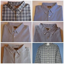 The Foundry Supply Co. Men's Shirt LS Button Front LT, 2XL or 3XL