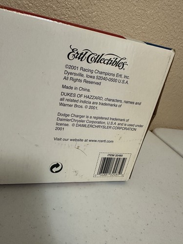 Ertl 1:18 Dukes of Hazzard General Lee Diecast Vehicle - 32485 2001 - Picture 6 of 6