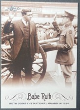 2016 Leaf Babe Ruth Collection #56 Joins The National Guard 1924