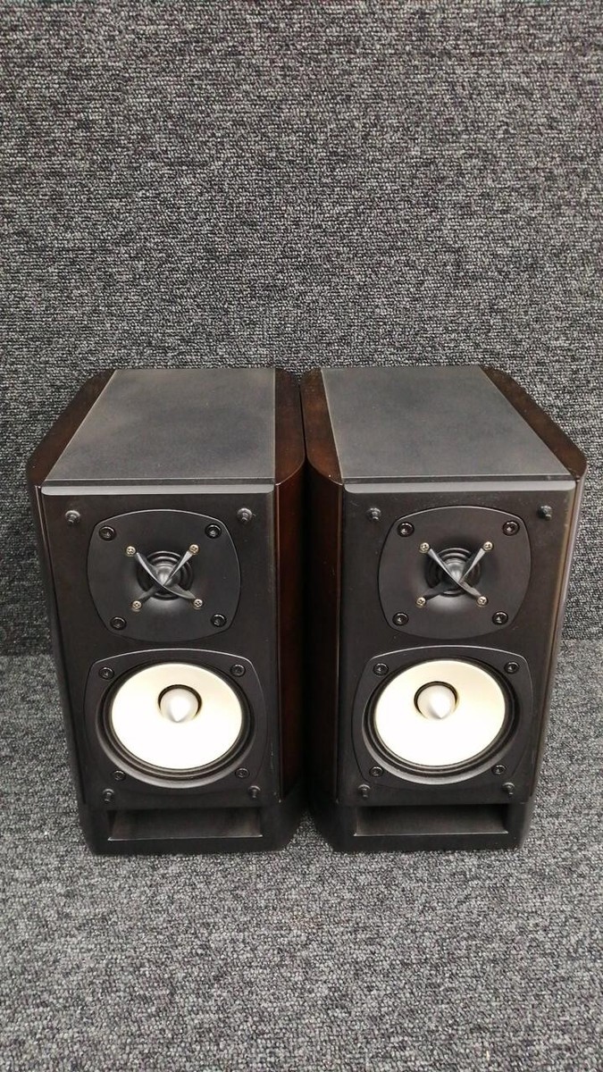 ONKYO Ｄ－１１２ＥＸＴ(B) ONKYO D-112EXT Bookshelf Speakers Pair Black Test Completed