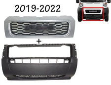 New Fits 2019-2022 Promaster Front Bumper Upper Grille W Center Cover 1500-3500