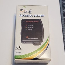 Connectables PB1000 Alcohol Tester Breathalyzer Key Chain New In Box W/Batteries