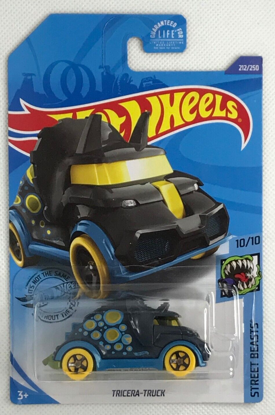 2020 Hot Wheels Treasure Hunts Tricera-Truck Limited Edition Collector #212