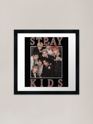 Vintage Felix Stray Kids Gerahmtes Kunst Gerahmtes Wandbild Poster Leinwanddruck Bild