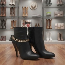 Women Gold Metal Chains Boot Bracelet Anklet Shoe Charm Jewelry Basic Links 2PCS