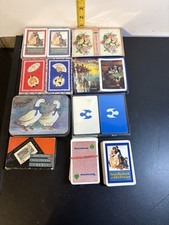 Large lot Vintage Playing cards Advertising, ...