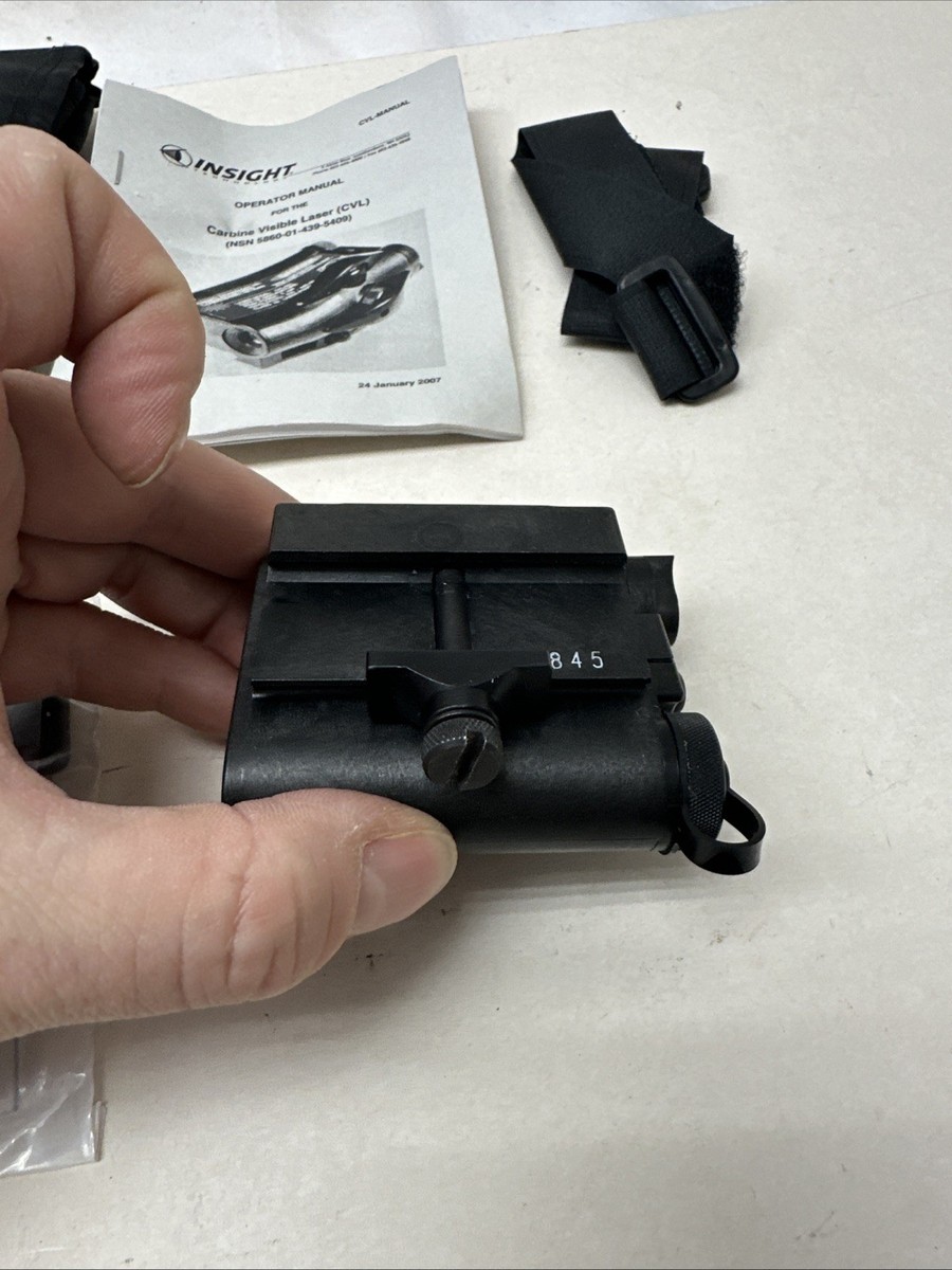 Insight AN/PEQ-5 CVL Carbine Visible Laser PAQ Red GWOT Clone