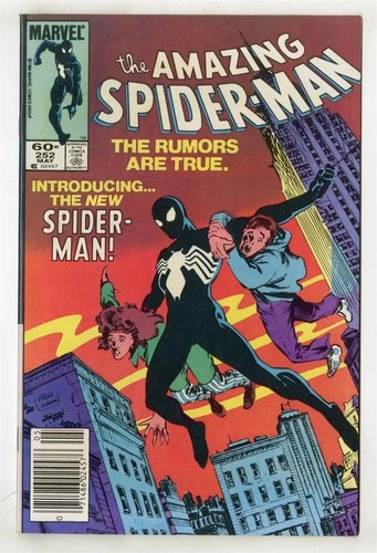 Amazing Spider-Man #252 NM 9.4 white pages  1st app. Black Costume  Marvel  1984