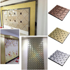 Self-Adhesive Peel And Stick-Kitchen Mosaic Aluminum Backsplash Wall Tile