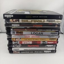4K UHD Blu-ray 11 Movie Lot Wholesale (No Cod...
