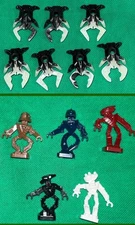 LEGO Bionicle Toa Hordika Matau Nuju Nokama Vakama Minifig lot