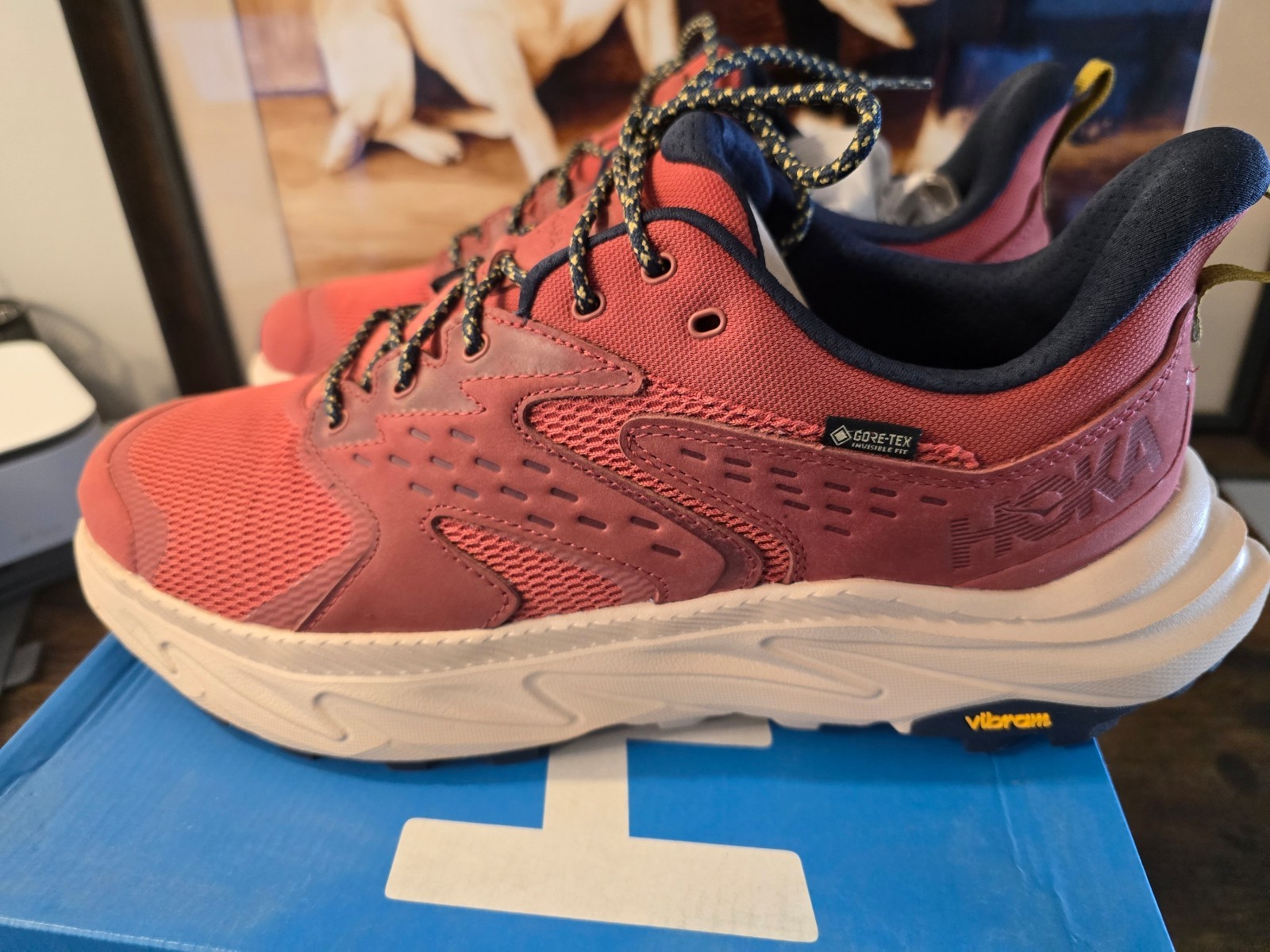 HOKA One Anacapa 2 Low GTX Waterprof Hiking Shoes~Mens 12~NEW~Gore-Tex~1141632