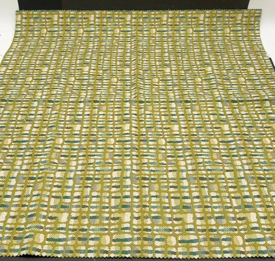 Lloyd Flanders Sunbrella Outdoor Fabric SEWELL LIME Green Grade D Cushion 24x24 - Image 4 of 4