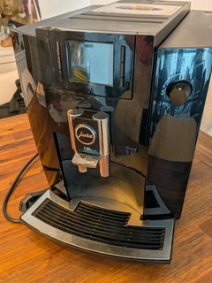 Máquina de café Jura E60 TFT Latte Macchiato espresso café crema REV