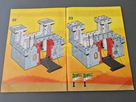 Lego instructions 6073 Legoland Knights Castle / Knights Castle 