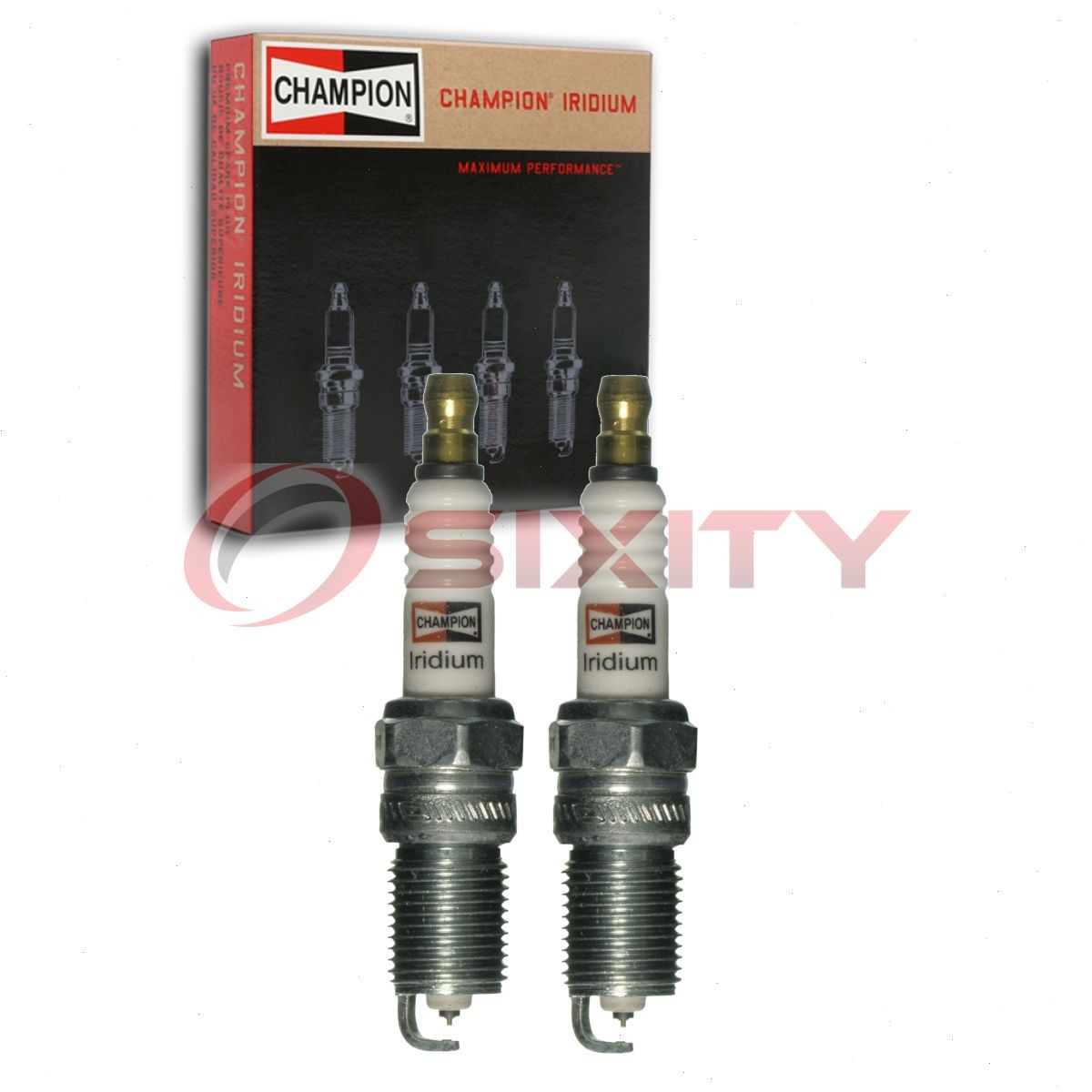 2 pc Champion Iridium 9404 Spark Plugs for XP605 RS14WYPB5 ITR4A15 HGR9DQI lm