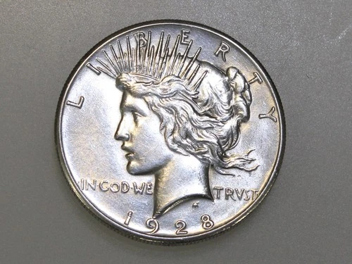 1928-P $1 PEACE SILVER ONE DOLLAR