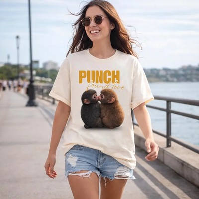 Cute Baby Monkey Animal Pet Jungle found love Comfort Tee
