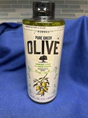 Korres Pure Greek Olive CITRUS Showergel, 13.53 fl oz. New & Sealed
