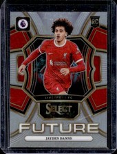 2023-24 Panini 2023 Jayden Danns Select Future RC Silver Prizm #11 Liverpool
