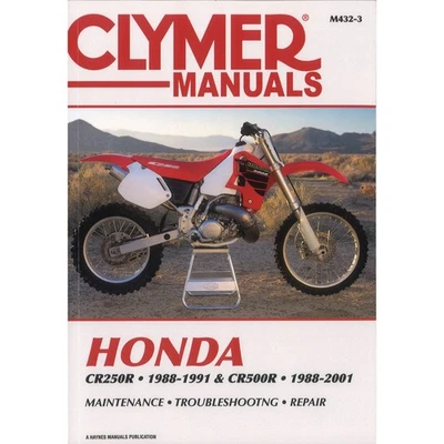 Honda CR250R CR500R (1988-2001) Reparaturanleitung Clymer - Bild 1 von 4