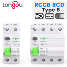 RCD RCCB Type B Earth Leakage Residual Current Circuit Breaker Evse 2P 4P AC 40A