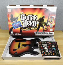 Nintendo Wii Guitar Hero World Tour Wireless Guitar w/ Decals NO GAME