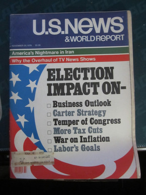 US News & World Report November 1978 election Impact Nightmare in Iran Shah