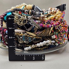 Costume Jewelry Lot Vintage Modern Mixed Wear Craft Resell 6 LB