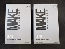 2x MAKE Wellness LEAN Apticurb Trimfast Complex 60 Capsules/ea Exp 11/2026 - NEW