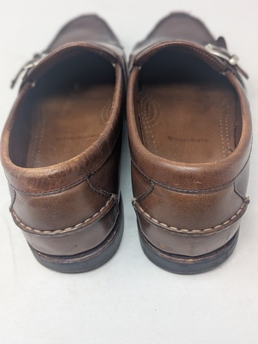 Allen Edmonds Halbschuhe Herren 11-1/2D Braun Leder Kiltie Schnalle Waterbury Schuhe - Bild 4 von 14