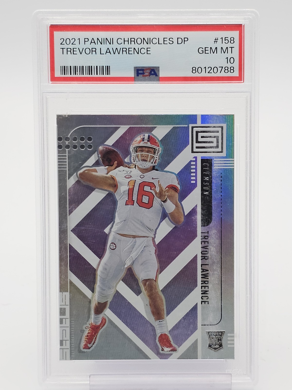 Trevor Lawrence Panini Chronicles Draft Picks #158 Base