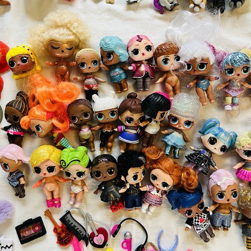 1000+ pezzi ENORME LOTTO LOL OMG sorpresa bambole accessori sorelle animali 22 libbre assortiti! - Foto 8 di 24