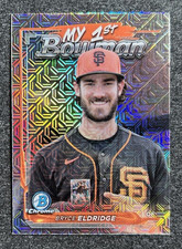 2024 Bowman Chrome Mega #M1B-1 My 1st Bowman Mojo Bryce Eldridge SF Giants