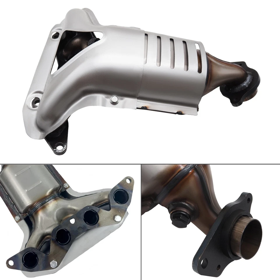 For 2001-2005 Honda Civic DX LX HX GX 1.7L Exhaust Manifold Catalytic Converter Foto 2 de 4