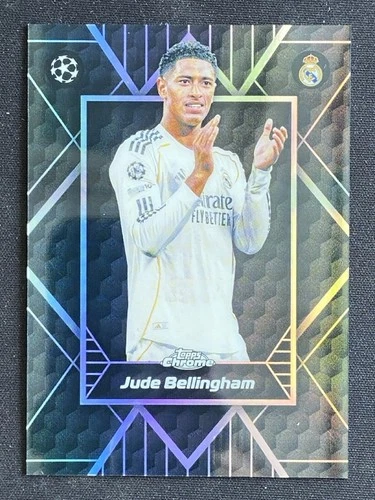 Jude Bellingham 2025-26 Topps Chrome UCC Shadow Etch SSP #SE-19 -b5