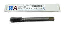 OSG 1/2"-20 HSS-PM Spiral Point Plug Tap GH5 TiCN 3 Flute