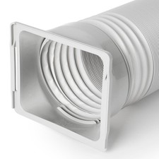 Air Conditioner Exhaust Hose Connector Square,Easy