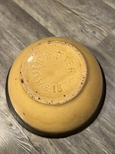 RARE - Vintage Bauer Pottery 18 Bowl 8.25”